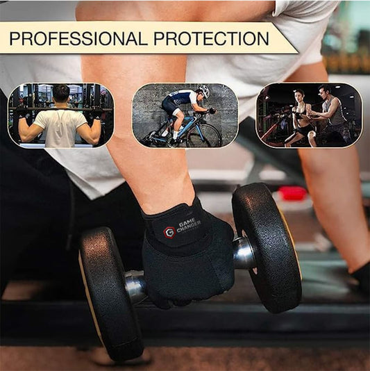 Game Changer Universe Workout Gloves – Breathable Grip Gloves for Gym, Training & Cycling