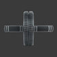 AB Dual Wheel Roller – Core Strength & Stability Trainer
